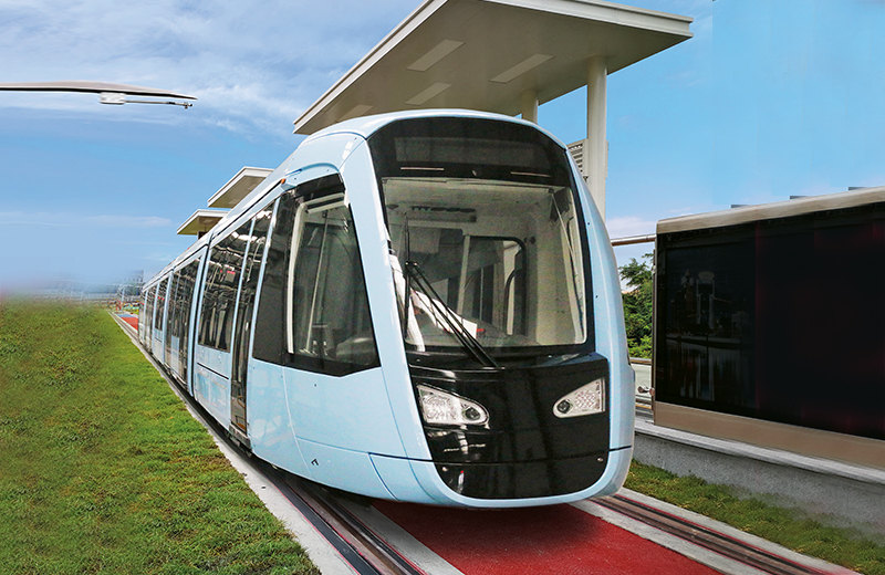 Alstom 100% Low Floor Modern Tram